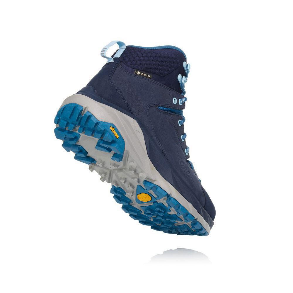 Hoka Kaha GTX Fjellstøvler Dame Marineblå | 179620-ZIU