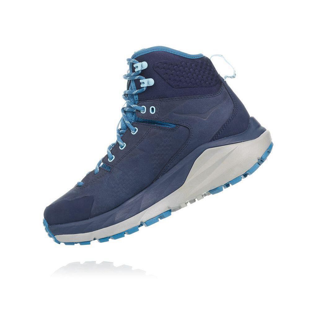 Hoka Kaha GTX Fjellstøvler Dame Marineblå | 179620-ZIU