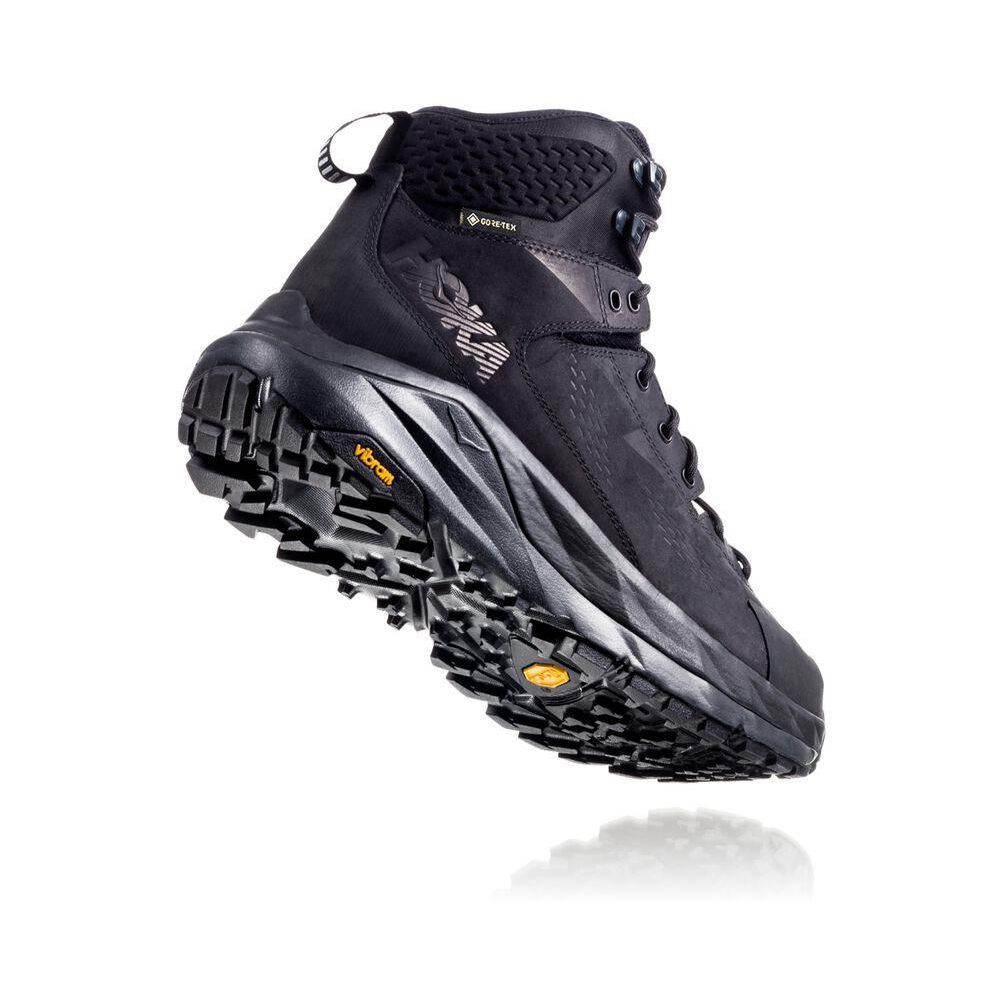 Hoka Kaha GTX Joggesko Herre Svarte | 076935-WLX