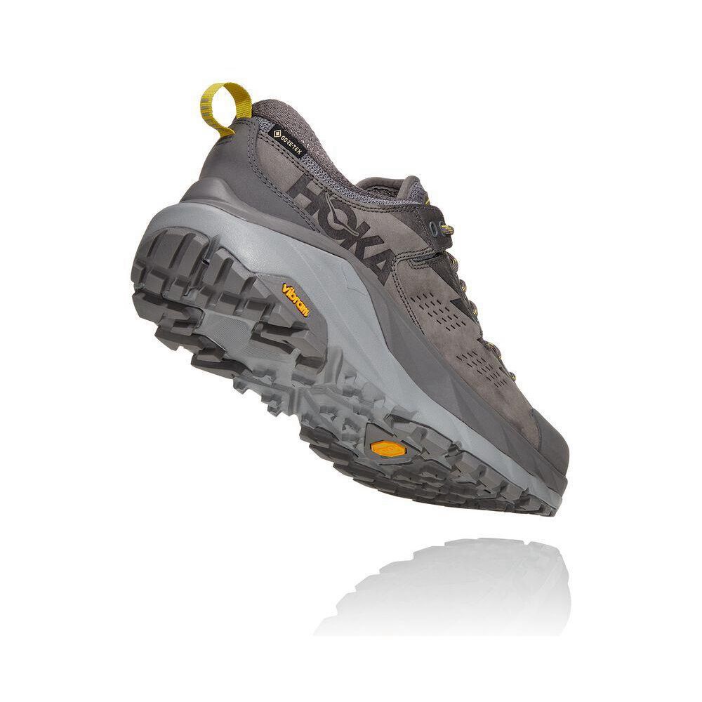 Hoka Kaha Low GTX Fjellsko Herre Grå | 207683-DRT