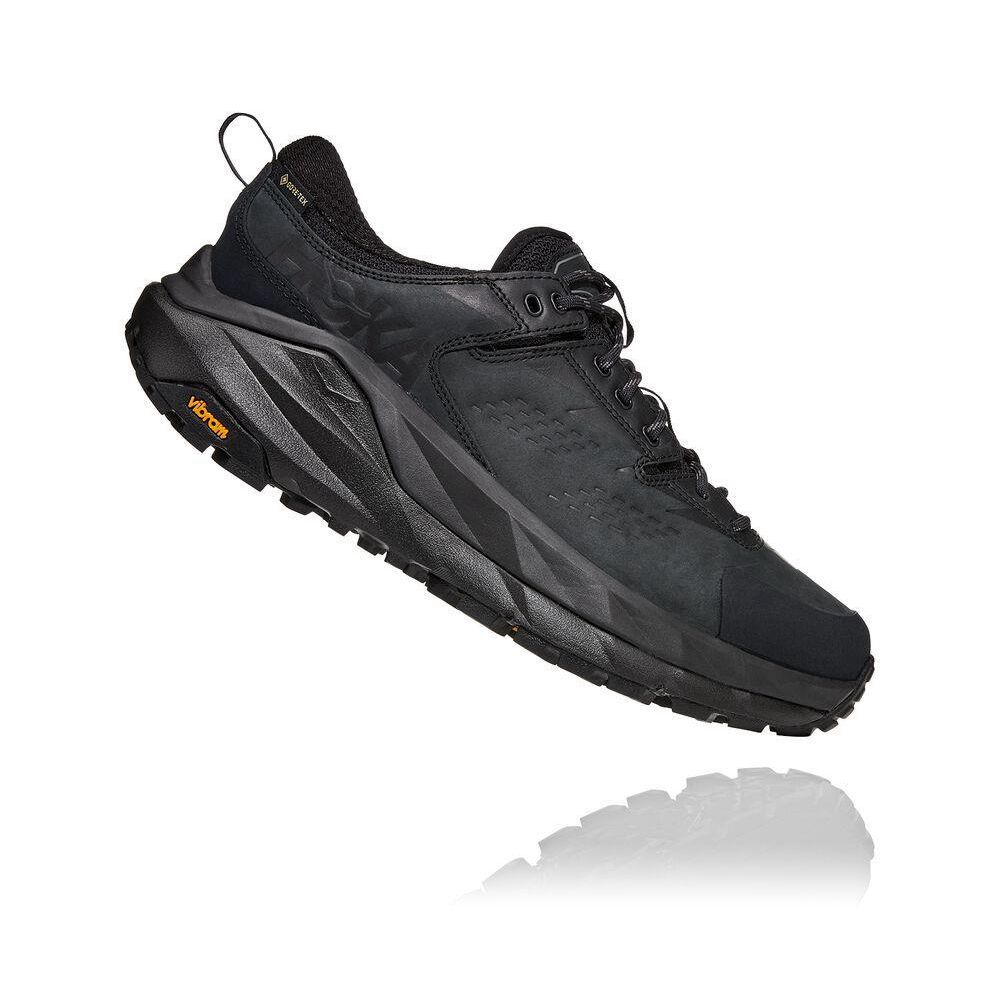 Hoka Kaha Low GTX Fjellsko Herre Svarte Grå | 385614-VJM