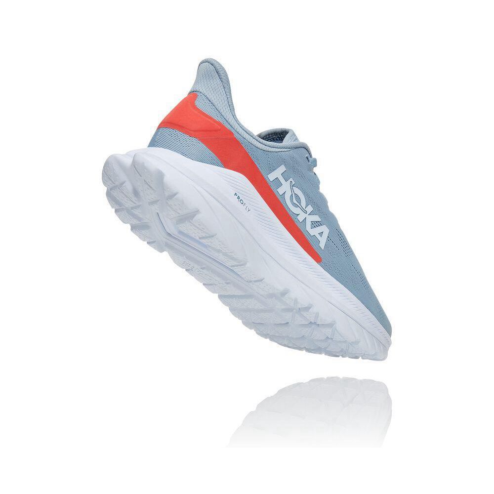 Hoka Mach 4 Joggesko Dame Blå | 948615-QHC