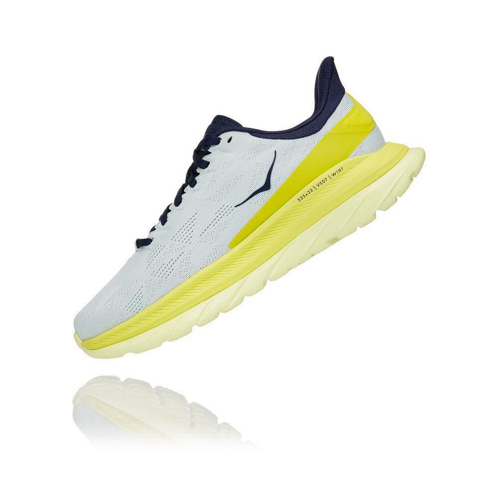 Hoka Mach 4 Joggesko Dame Hvite | 459728-LPH