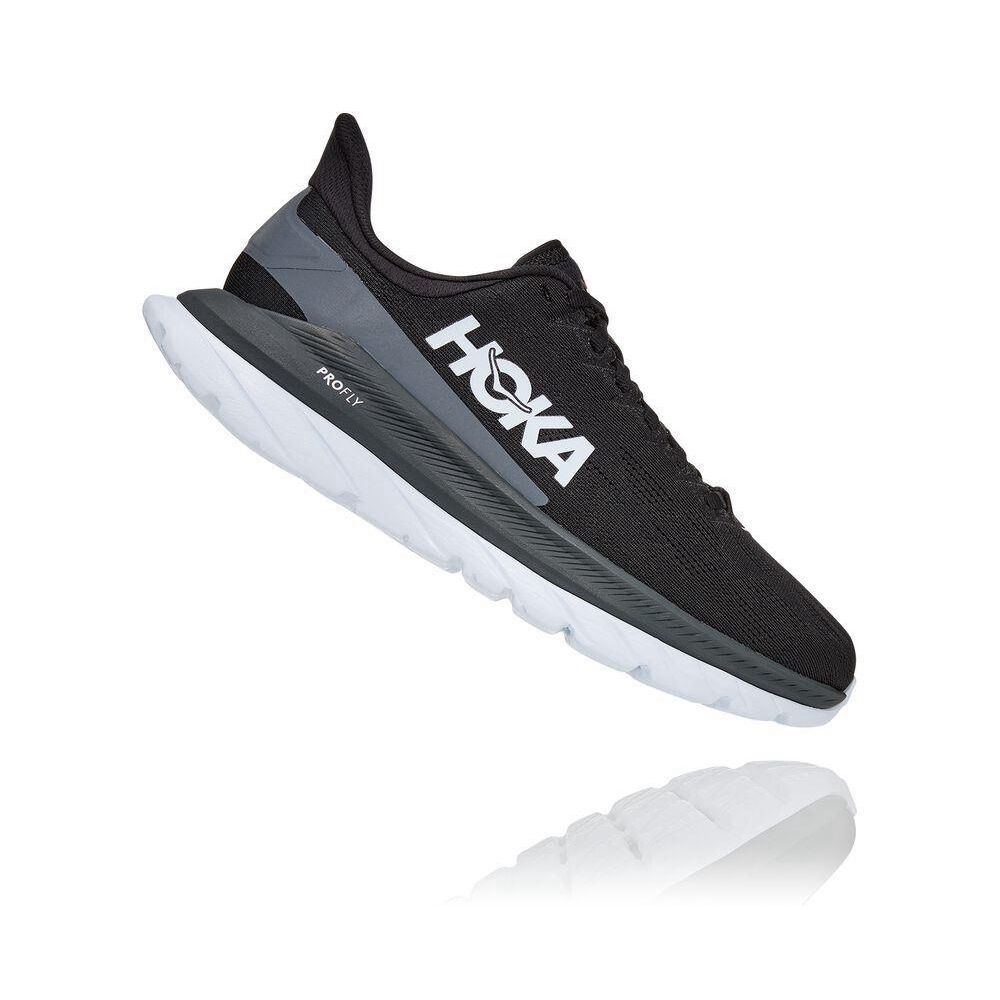 Hoka Mach 4 Joggesko Dame Svarte | 314725-BXK