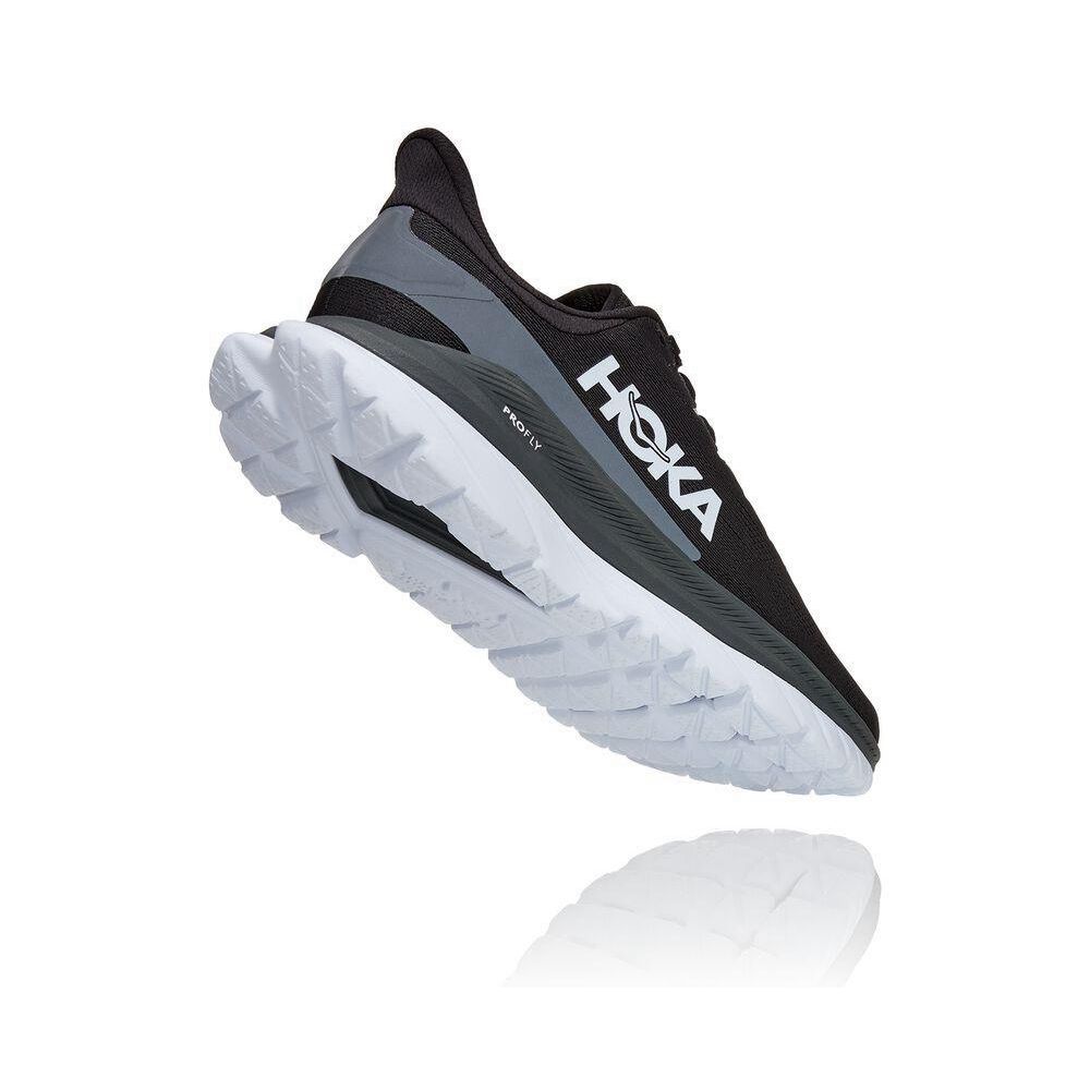 Hoka Mach 4 Joggesko Dame Svarte | 314725-BXK