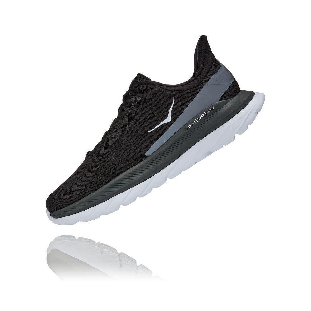 Hoka Mach 4 Joggesko Dame Svarte | 314725-BXK