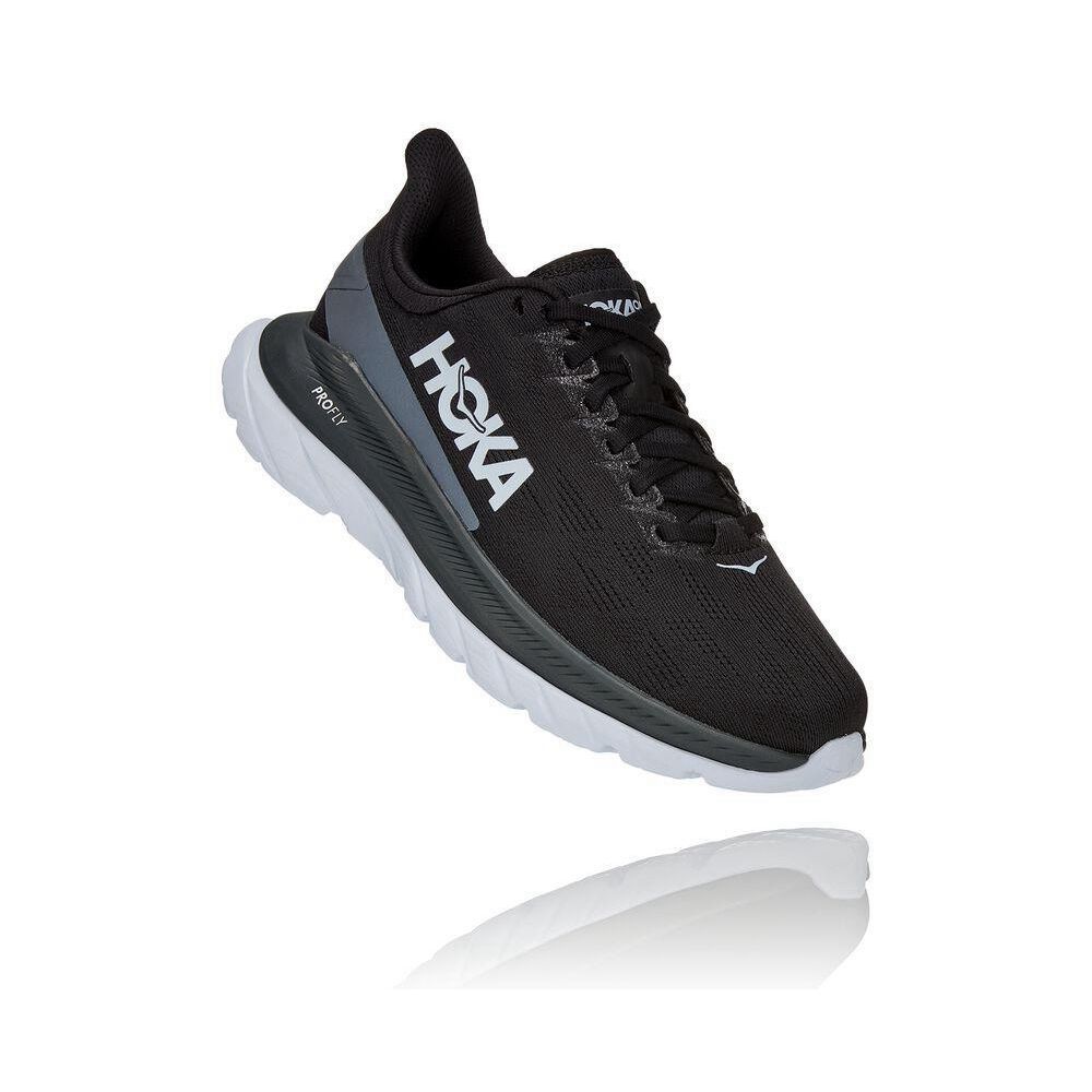 Hoka Mach 4 Joggesko Dame Svarte | 314725-BXK