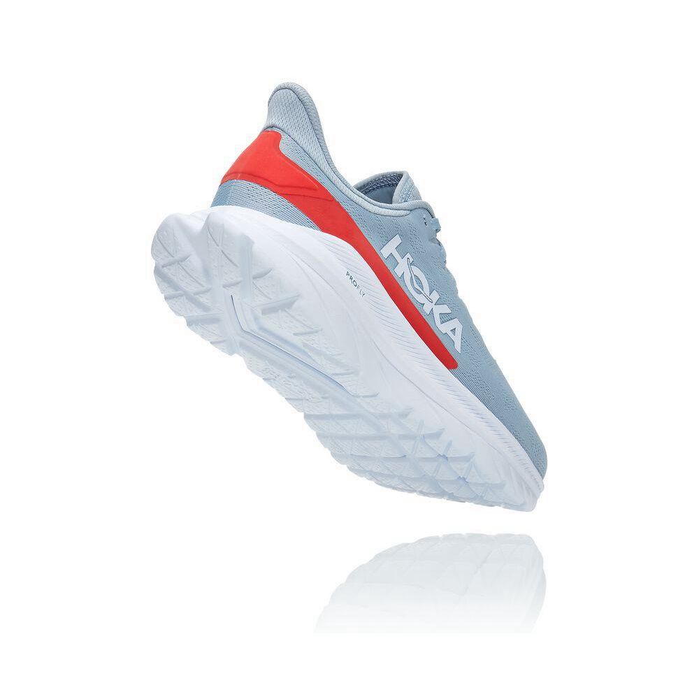 Hoka Mach 4 Joggesko Herre Blå | 243506-QUP