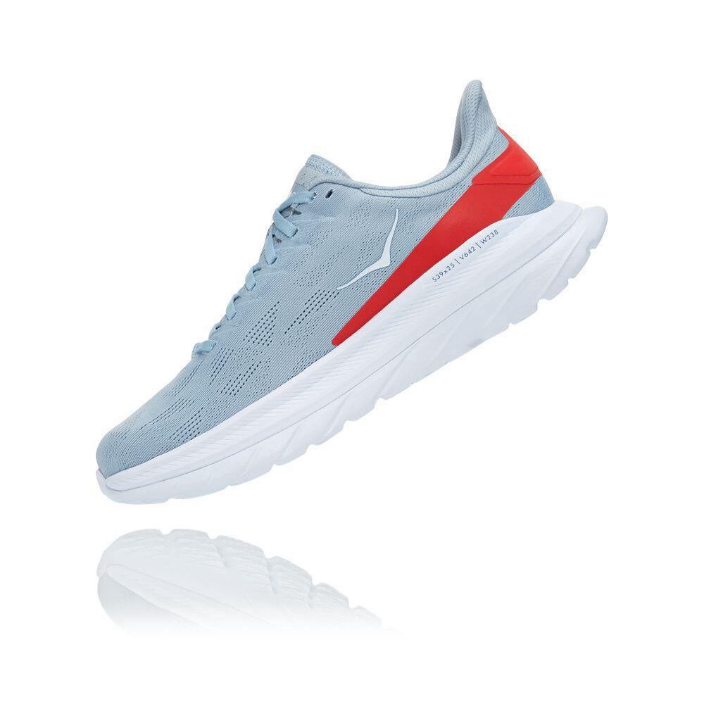 Hoka Mach 4 Joggesko Herre Blå | 243506-QUP