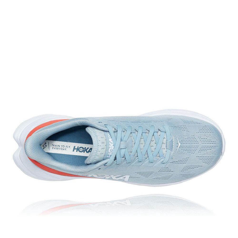 Hoka Mach 4 Joggesko Herre Blå | 243506-QUP