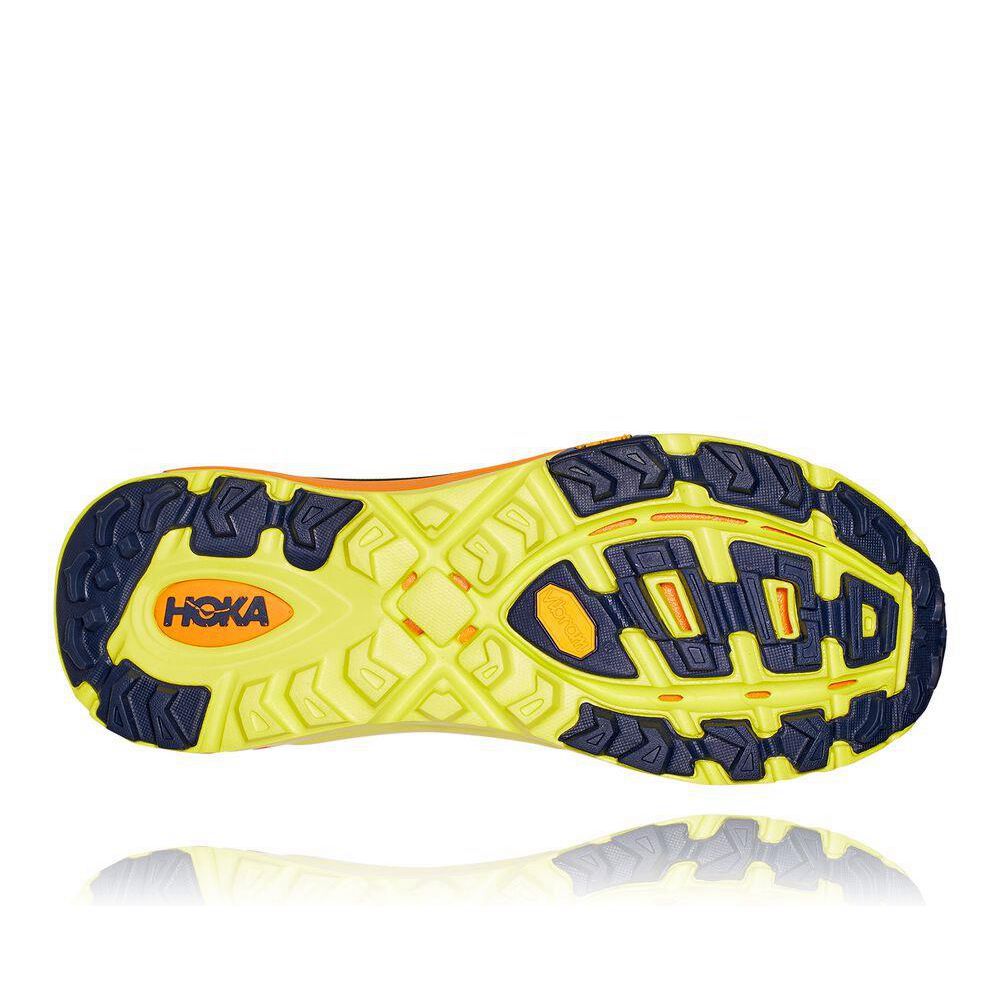 Hoka Mafate Speed 3 Fjellsko Herre Gul Oransje | 513248-HET