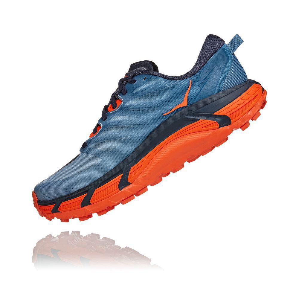 Hoka Mafate Speed 3 Joggesko Herre Blå | 134680-REG