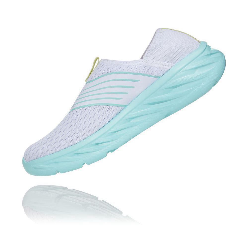 Hoka ORA Platform Sko Dame Hvite | 614382-XWQ