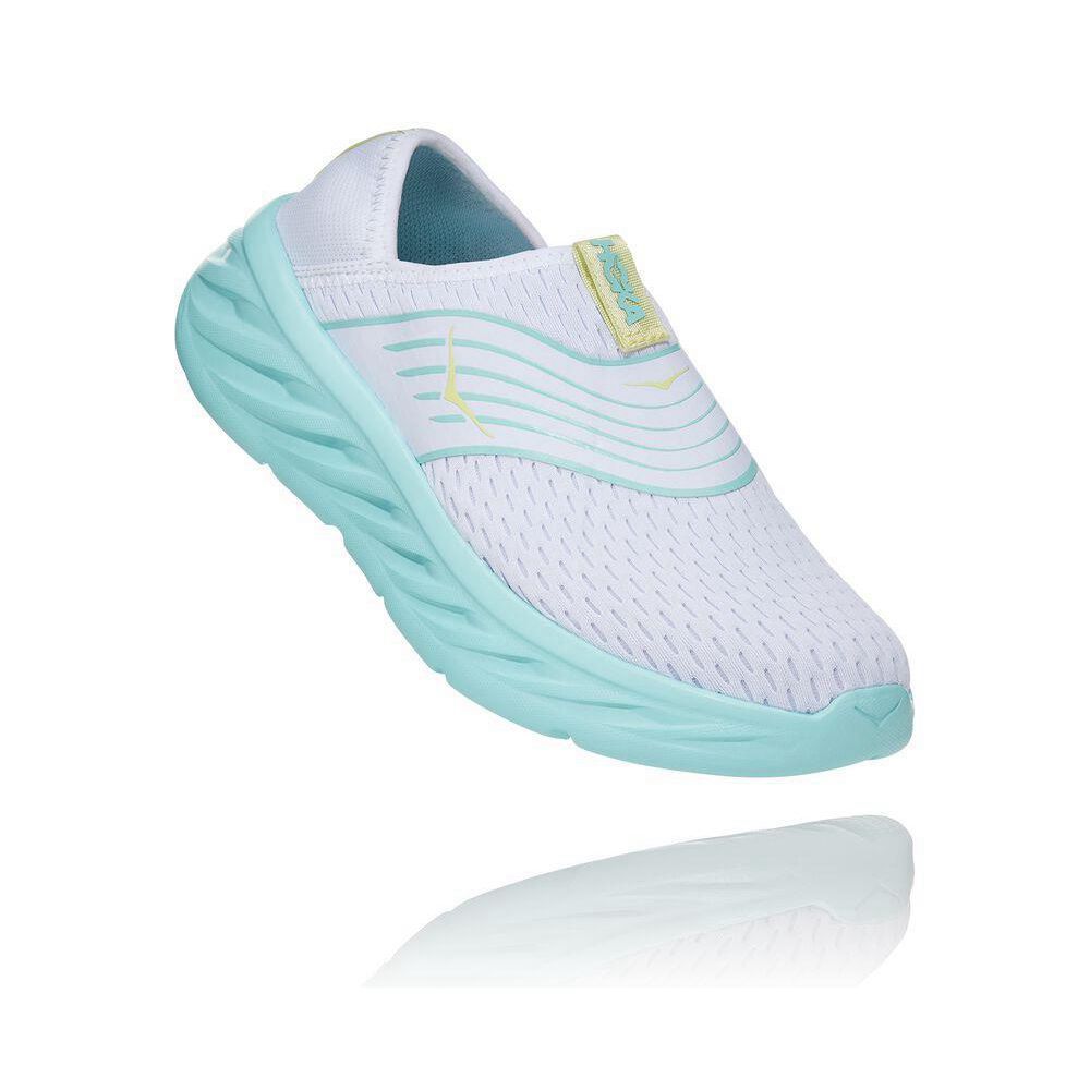 Hoka ORA Platform Sko Dame Hvite | 614382-XWQ