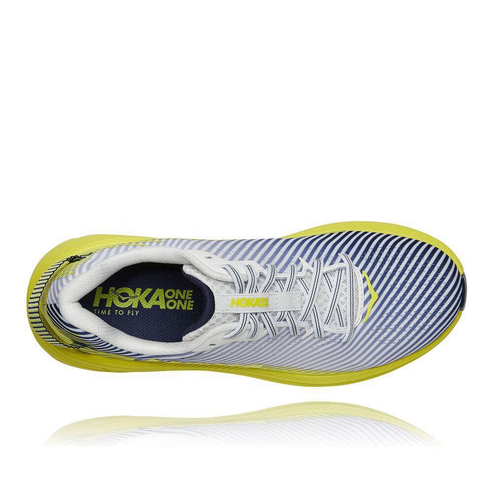 Hoka Rincon 2 Joggesko Herre Hvite | 920514-YRF