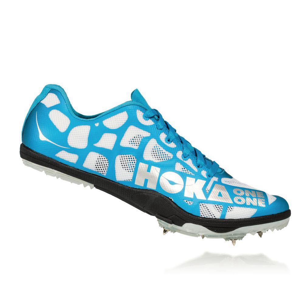 Hoka Rocket LD Piggsko Dame Blå Svarte Hvite | 329865-PDX