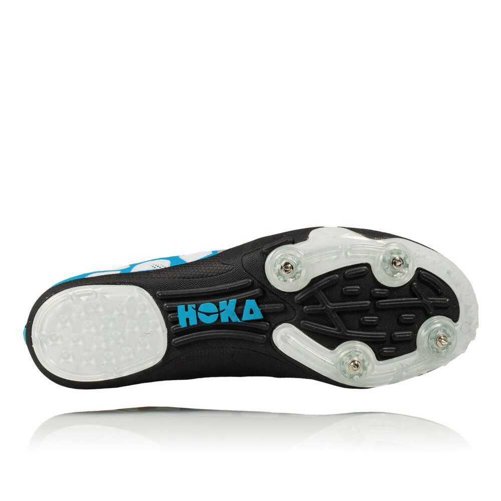 Hoka Rocket LD Piggsko Dame Blå Svarte Hvite | 329865-PDX