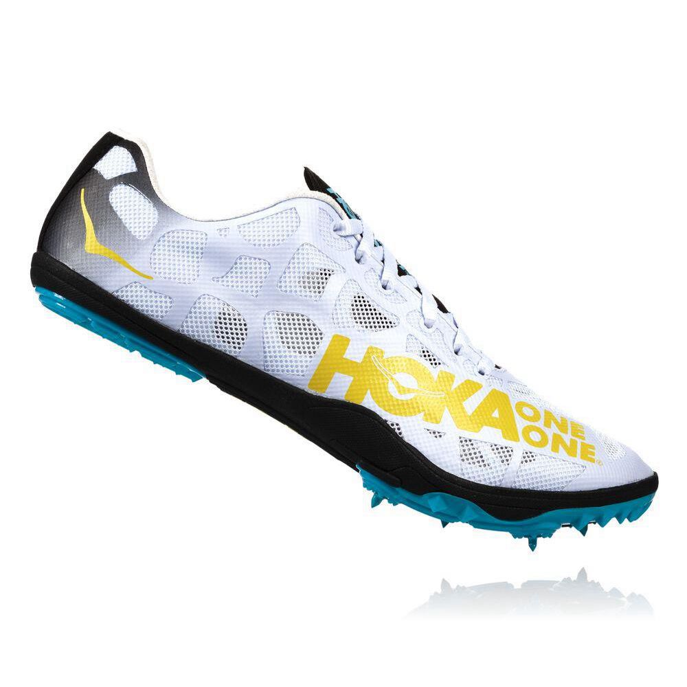 Hoka Rocket LD Piggsko Herre Hvite | 157689-GCA