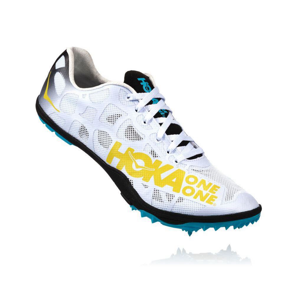 Hoka Rocket LD Piggsko Herre Hvite | 157689-GCA