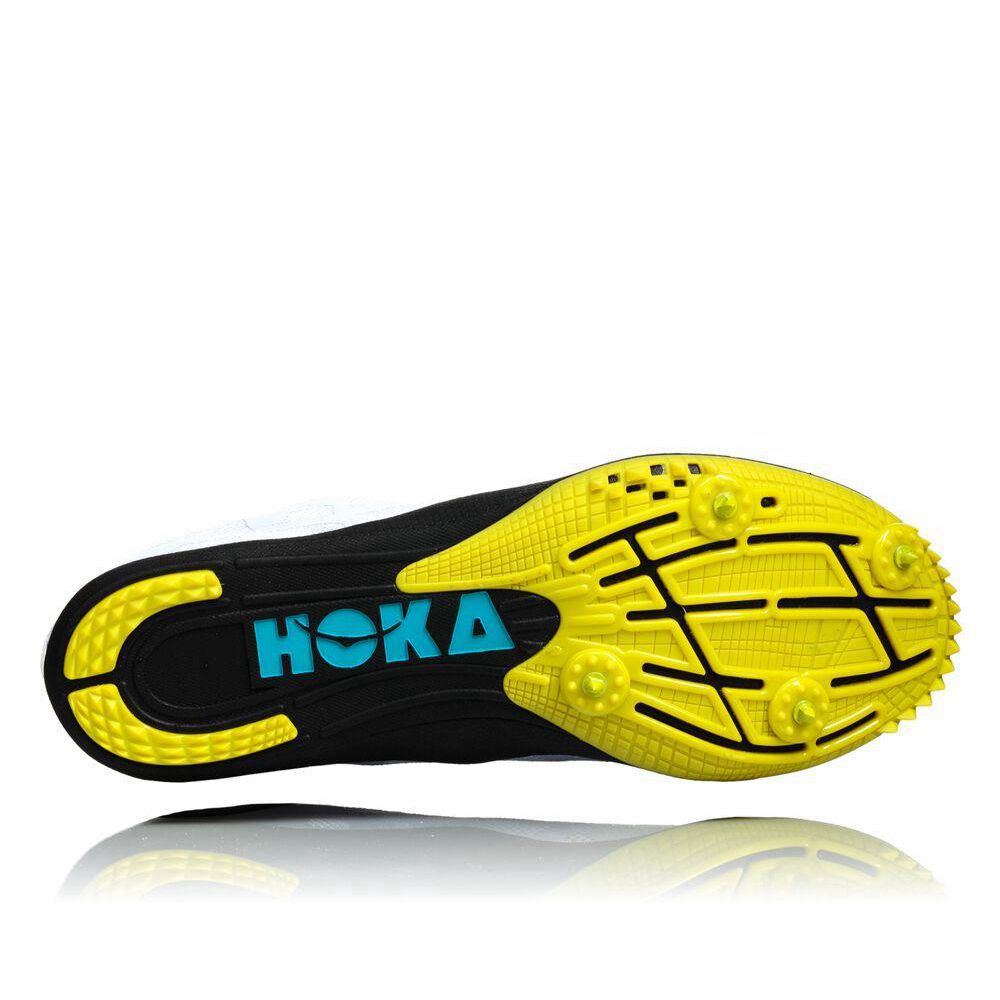 Hoka Rocket MD Piggsko Herre Hvite | 319742-HNI