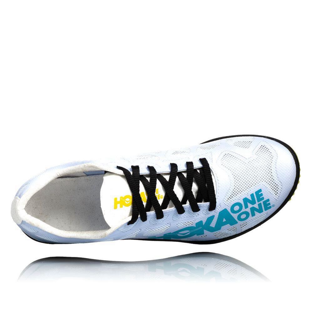 Hoka Rocket MD Piggsko Herre Hvite | 319742-HNI