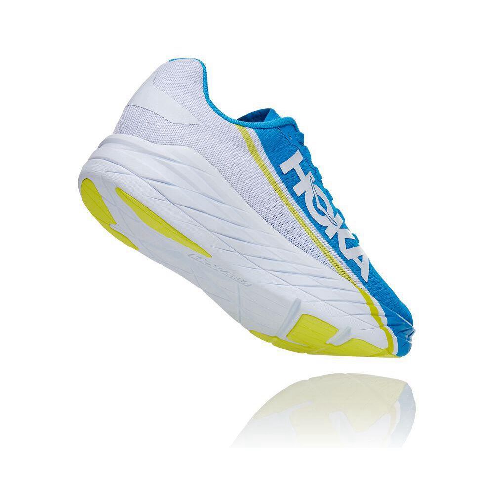 Hoka Rocket X Joggesko Dame Blå | 203645-SHO