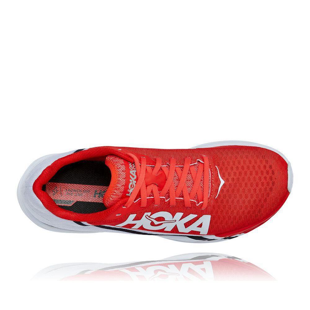 Hoka Rocket X Løpesko Vei Dame Rød | 105287-KGV