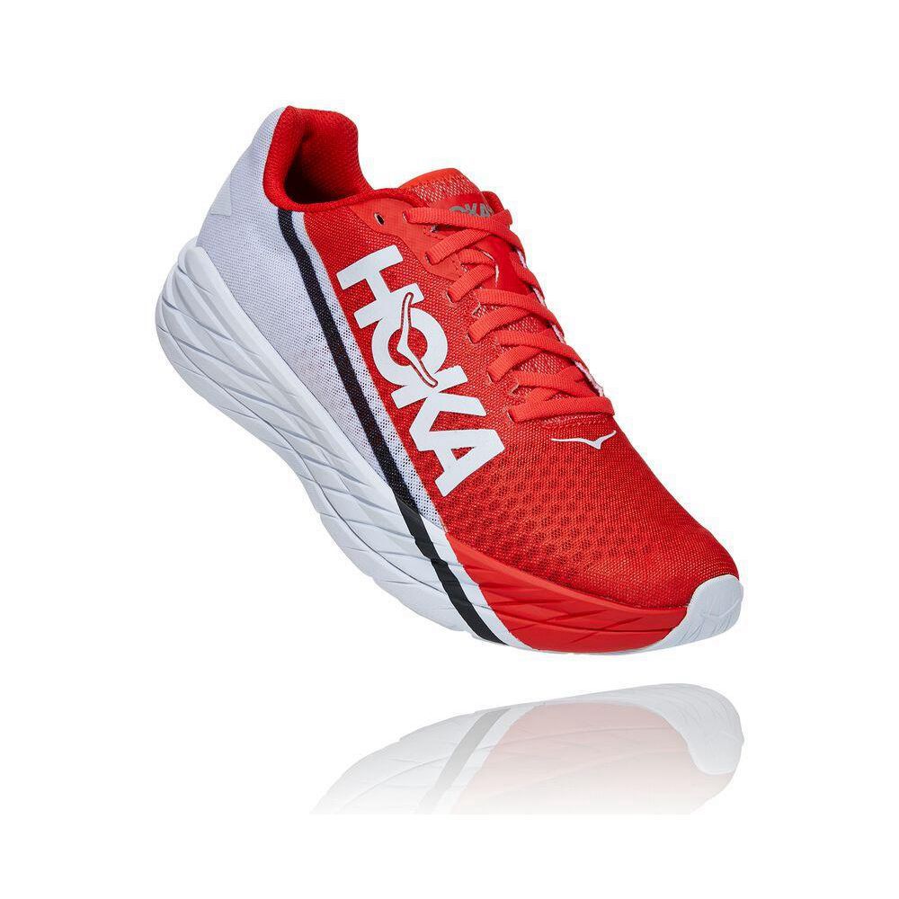 Hoka Rocket X Løpesko Vei Dame Rød | 105287-KGV