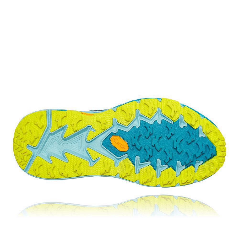 Hoka Speedgoat 4 Fjellsko Dame Blå | 678240-HEQ