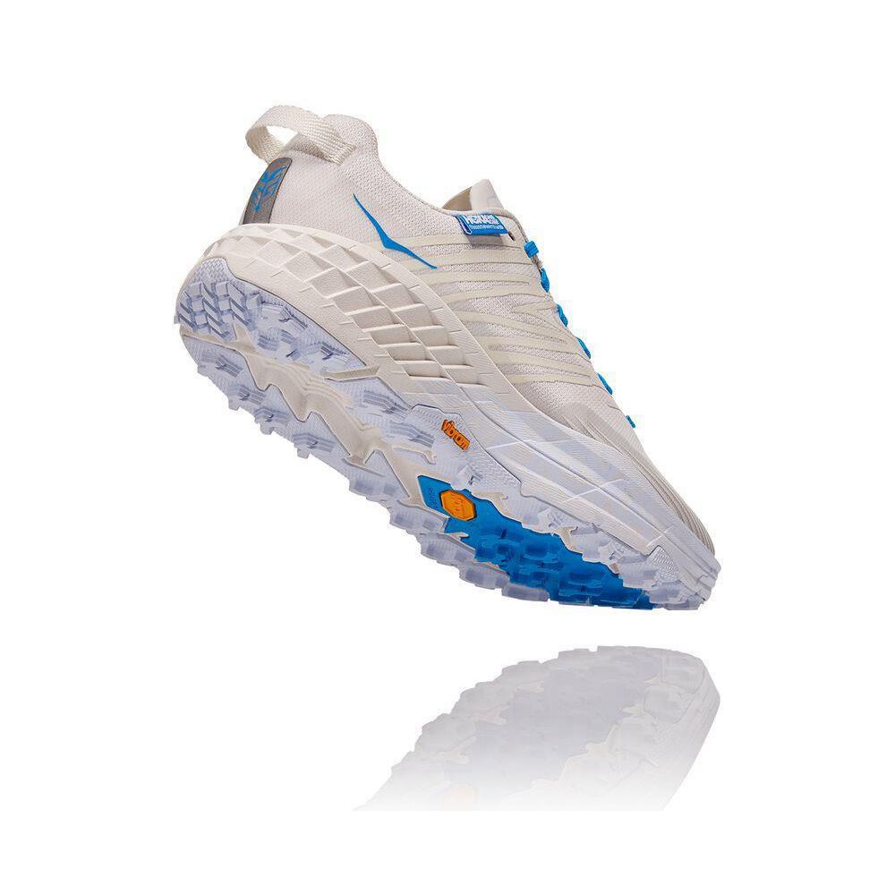 Hoka Speedgoat 4 Fjellsko Dame Hvite | 620815-LTA