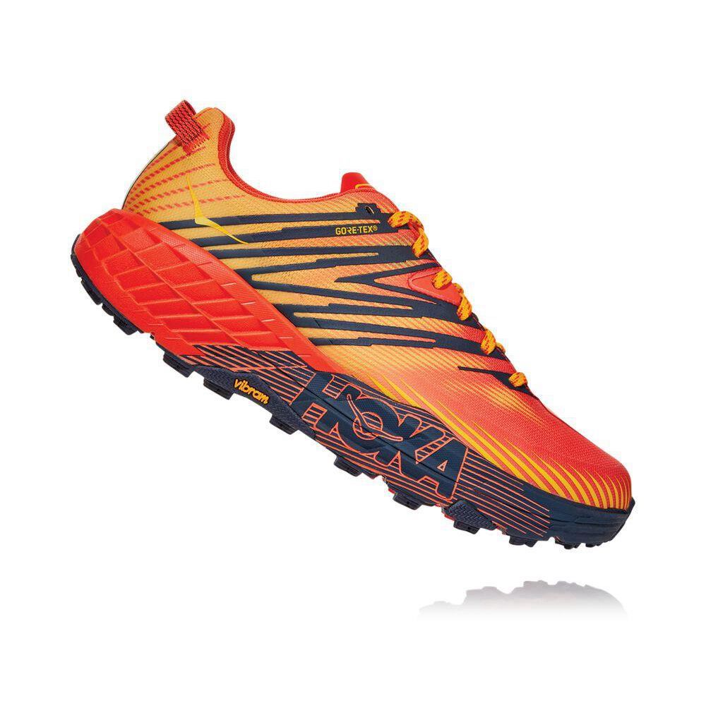 Hoka Speedgoat 4 GTX Fjellsko Herre Rød | 250674-XCL