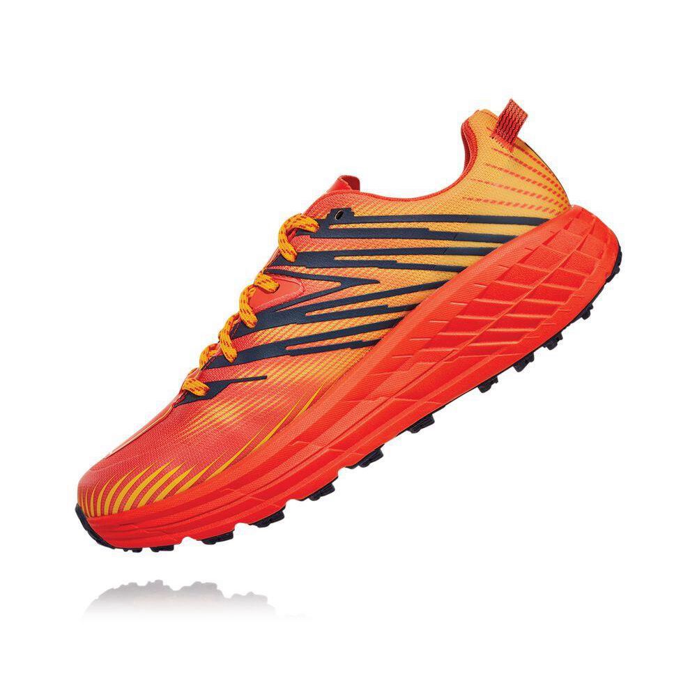 Hoka Speedgoat 4 GTX Fjellsko Herre Rød | 250674-XCL