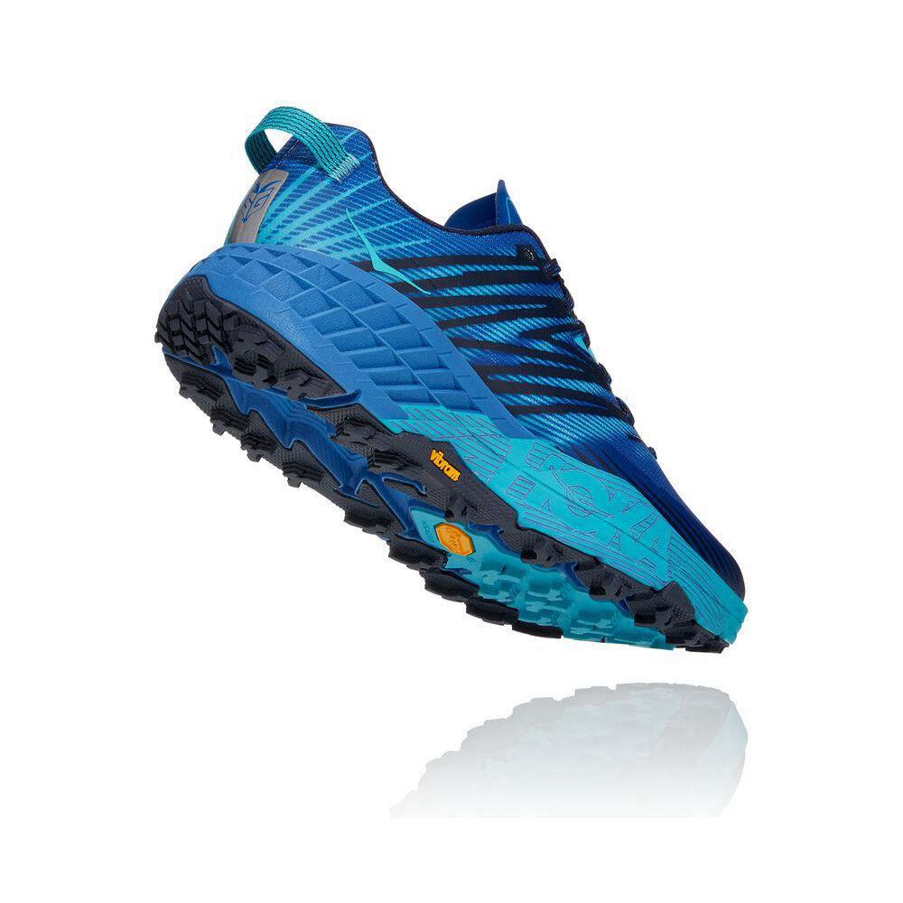 Hoka Speedgoat 4 Joggesko Herre Blå | 708321-HYF