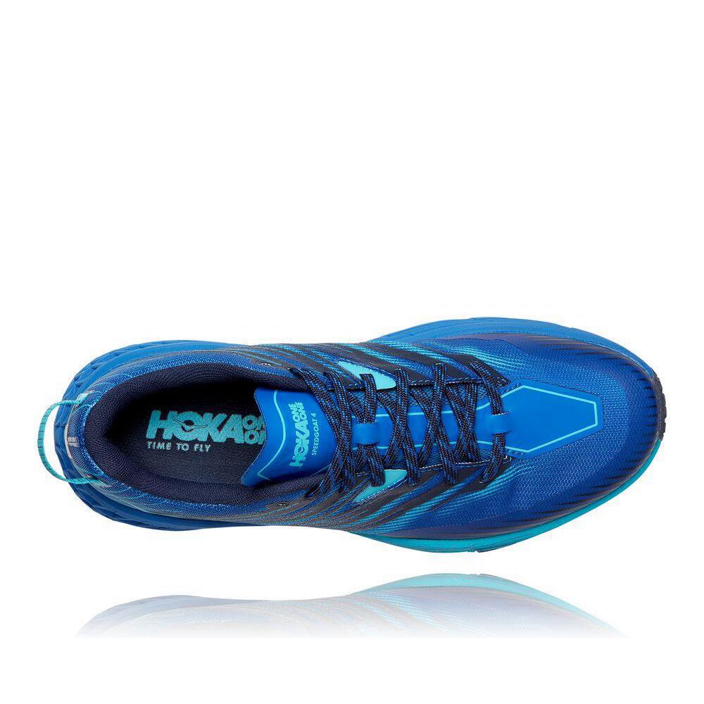 Hoka Speedgoat 4 Joggesko Herre Blå | 708321-HYF