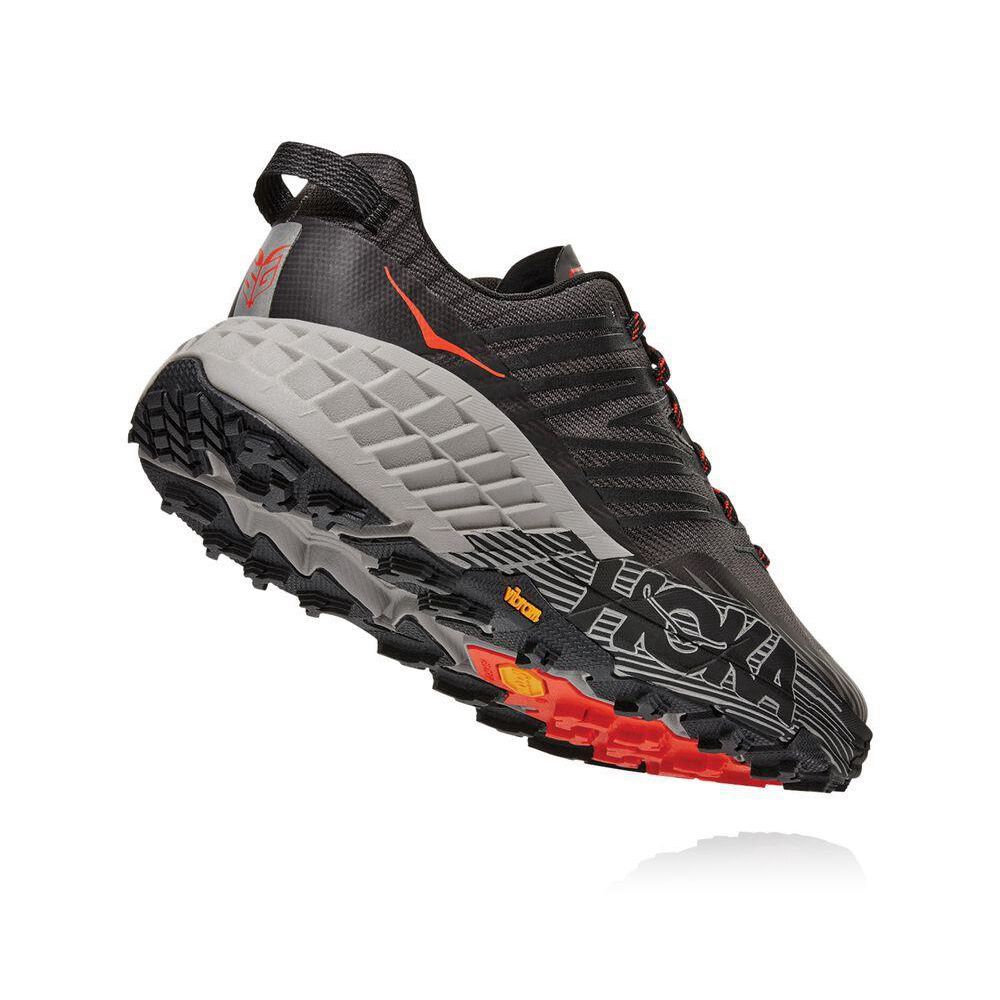 Hoka Speedgoat 4 Joggesko Herre Grå | 504326-RED