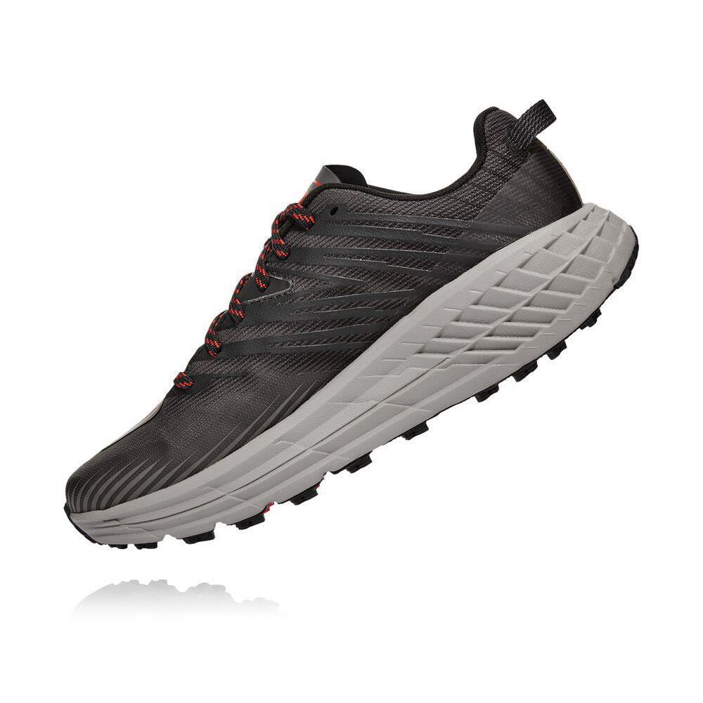 Hoka Speedgoat 4 Joggesko Herre Grå | 504326-RED