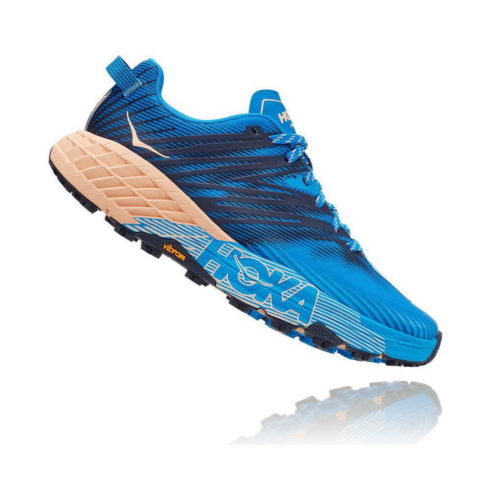 Hoka Speedgoat 4 Løpesko Dame Marineblå | 659813-DBE