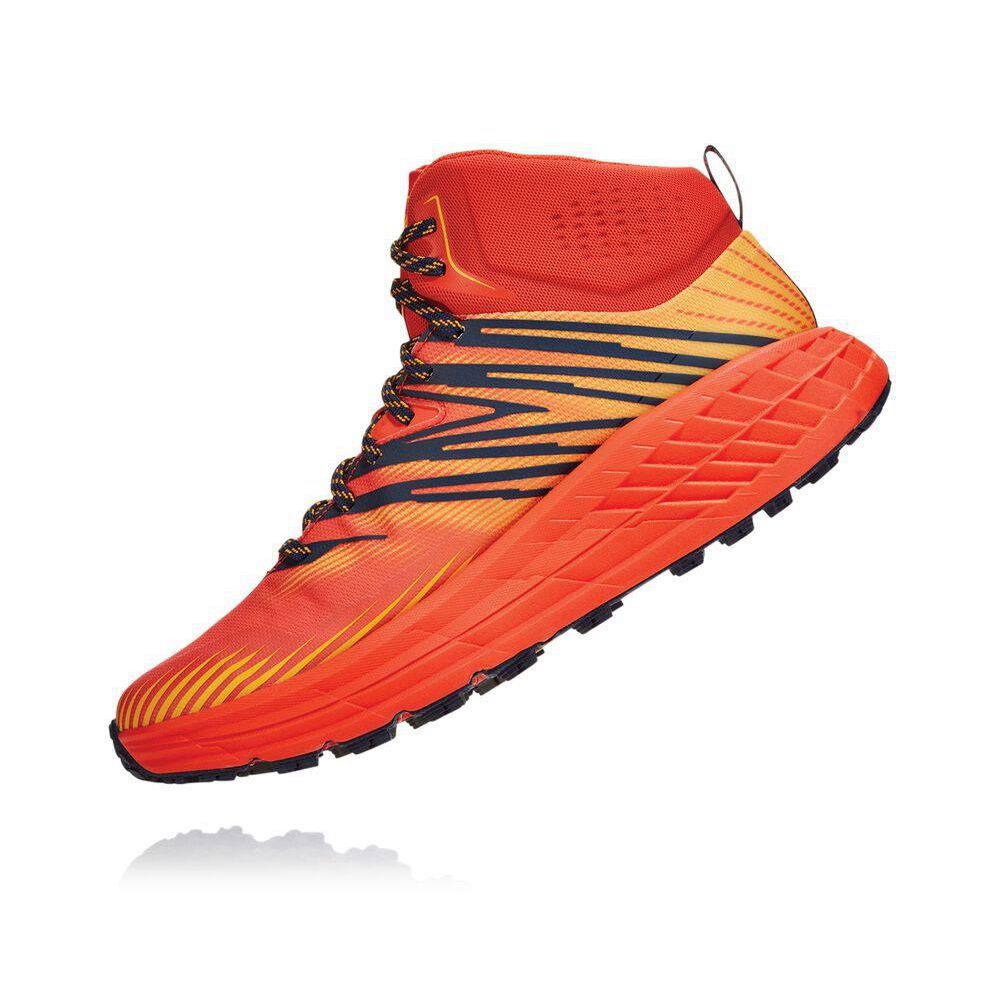 Hoka Speedgoat Mid 2 GTX Fjellstøvler Herre Rød | 023519-SAR