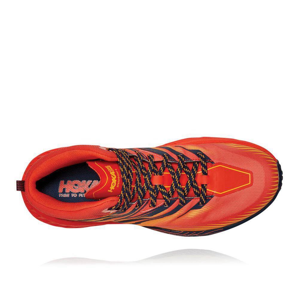 Hoka Speedgoat Mid 2 GTX Fjellstøvler Herre Rød | 023519-SAR