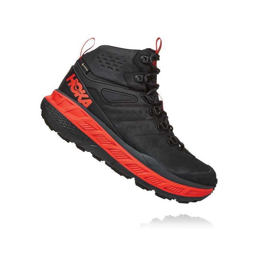 Hoka Stinson Mid GTX Fjellstøvler Herre Svarte | 913724-FED