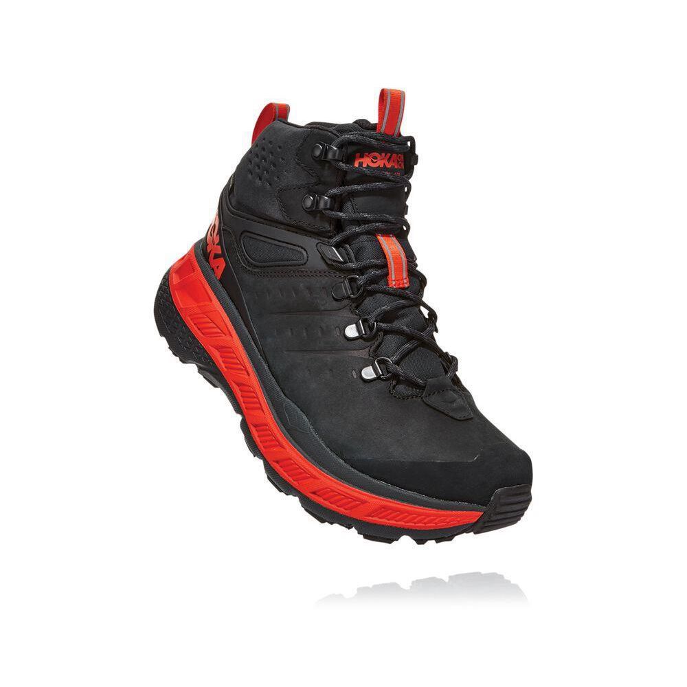 Hoka Stinson Mid GTX Fjellstøvler Herre Svarte | 913724-FED