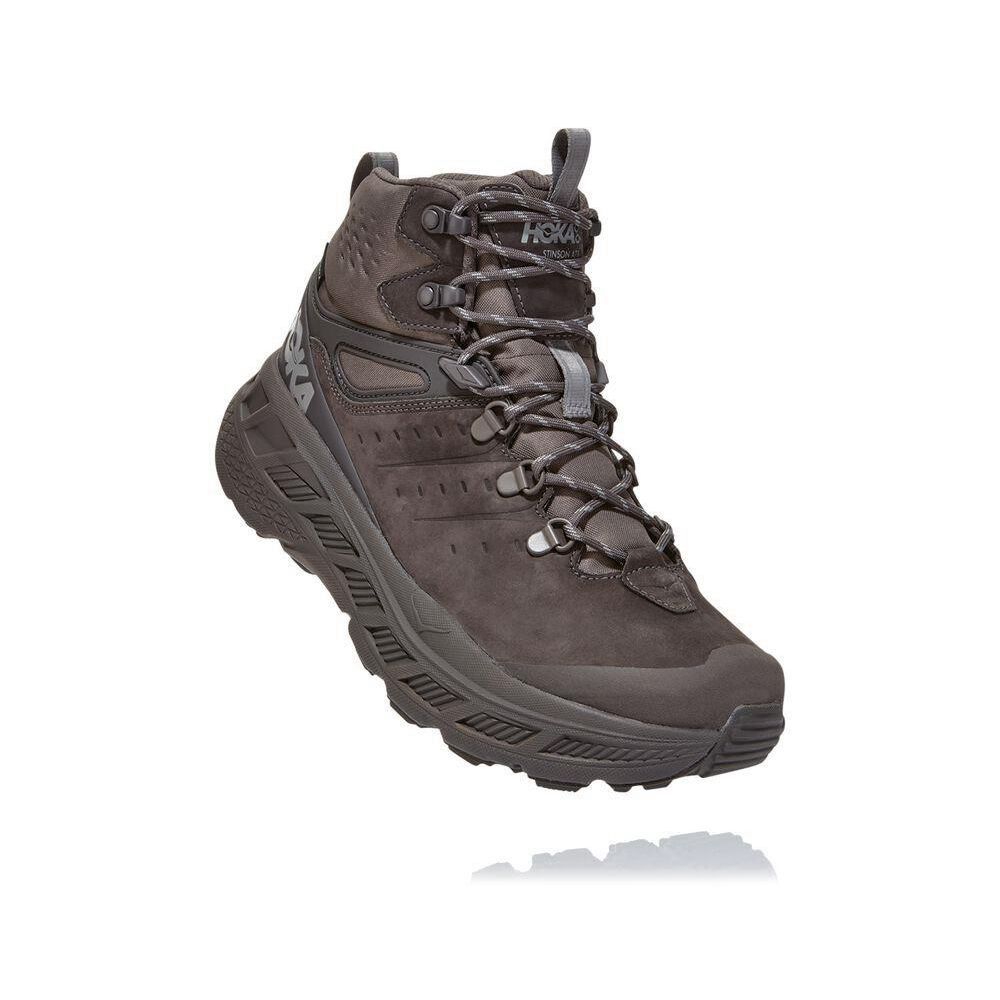 Hoka Stinson Mid GTX Joggesko Herre Grå | 178532-GOA