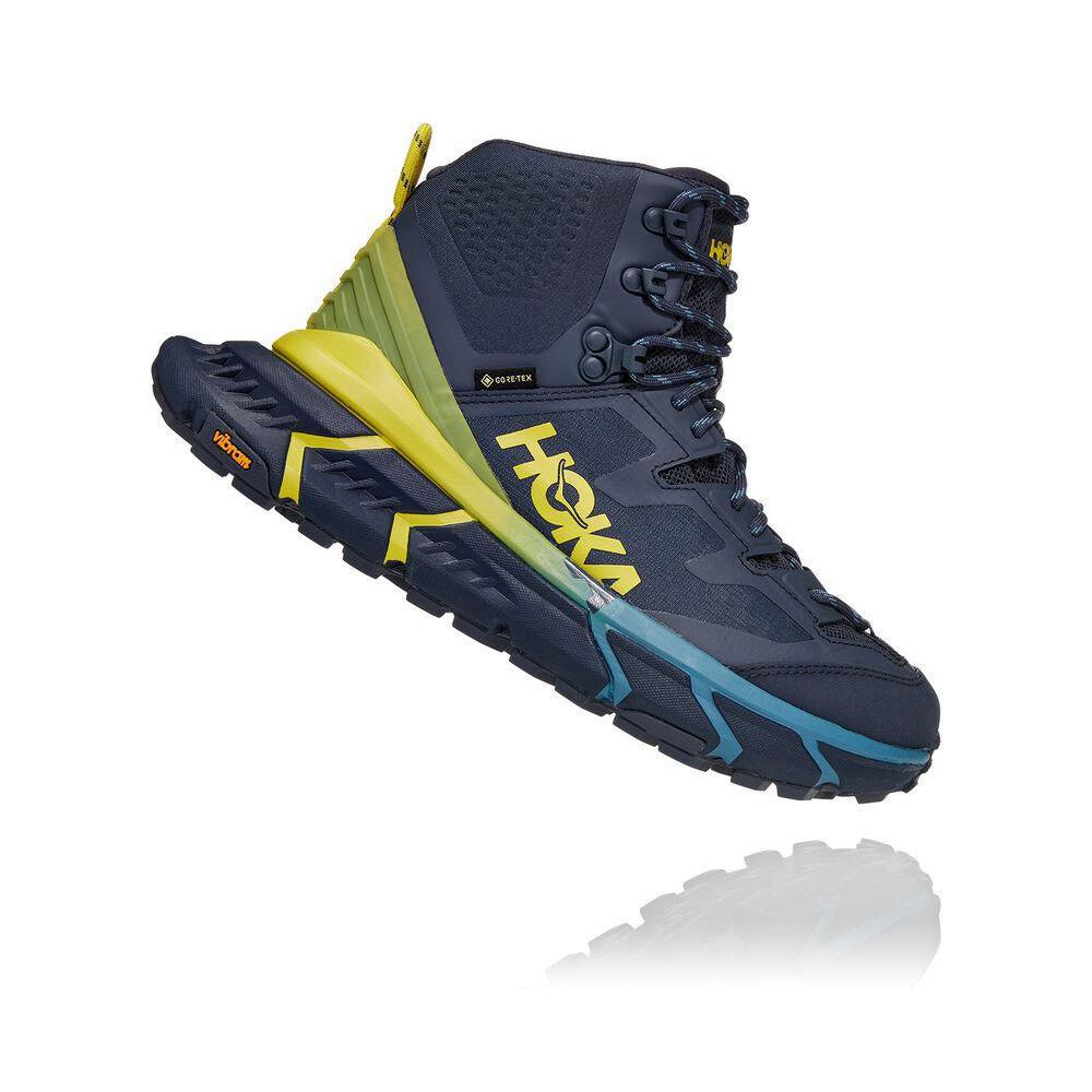 Hoka TenNine Hike GTX Fjellstøvler Dame Marineblå | 489170-VLH