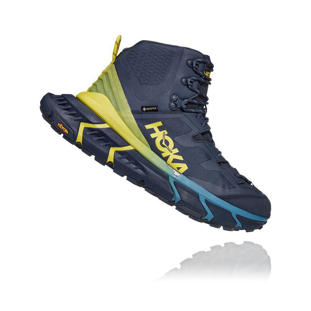 Hoka TenNine Hike GTX Fjellstøvler Herre Marineblå | 842965-ZPL