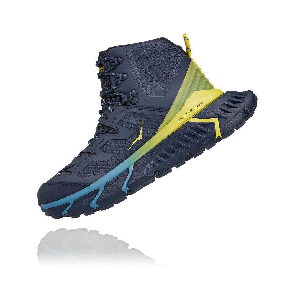 Hoka TenNine Hike GTX Fjellstøvler Herre Marineblå | 842965-ZPL