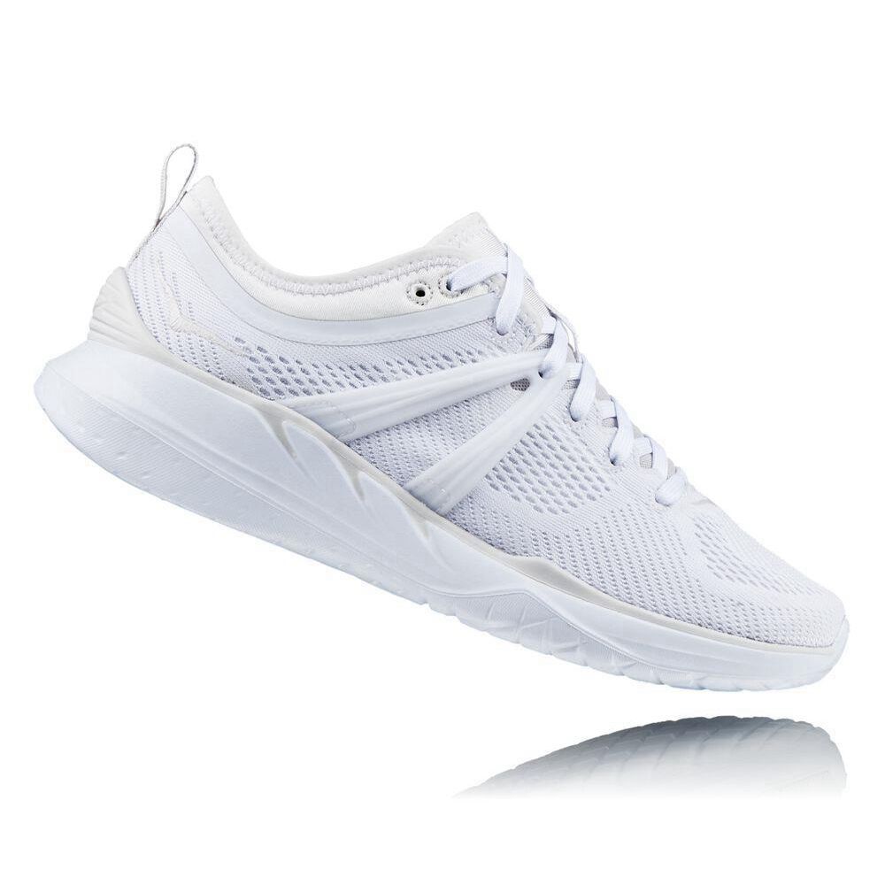 Hoka Tivra Joggesko Dame Hvite | 349528-AUV