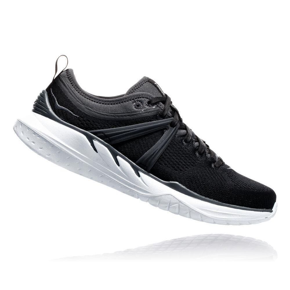 Hoka Tivra Joggesko Dame Svarte | 073941-CSA