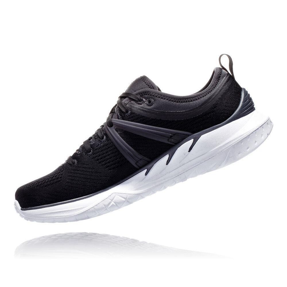 Hoka Tivra Joggesko Dame Svarte | 073941-CSA