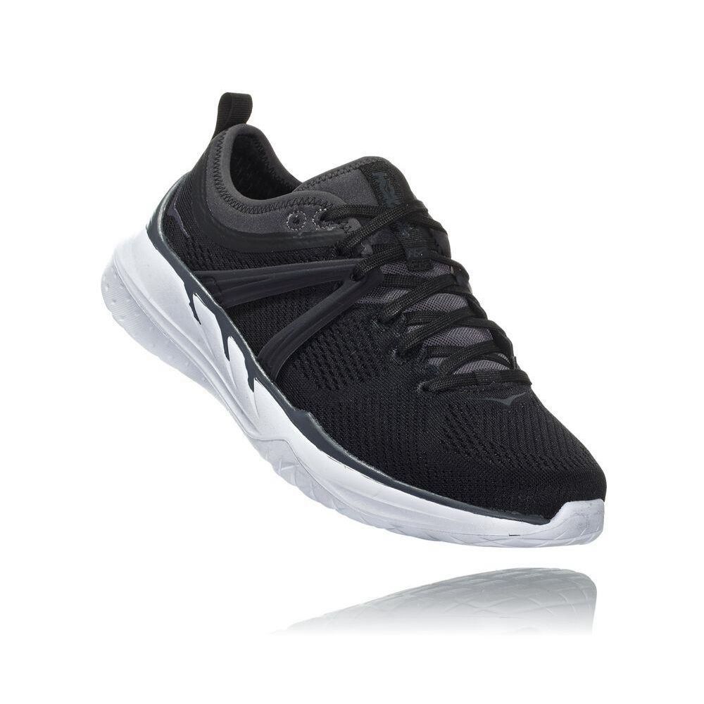 Hoka Tivra Joggesko Dame Svarte | 073941-CSA