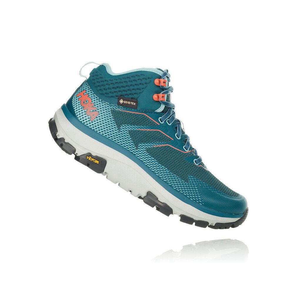 Hoka Toa GTX Fjellstøvler Dame Blå | 597463-SWJ